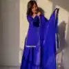 ZB 5063 Royal Blue Fandy Silk Salwar Suit with Embroidery Work. Wedding, Party, Festive, Events Now at just ₹1949. Delivery 4-6 Working Days. Shop now. | Casual Suits, Jump Suits, Creative suits, Designer Suits, Palazzo Suits, Party Wear Suits, Patiala Suits, Salwar suit, Straight Suits