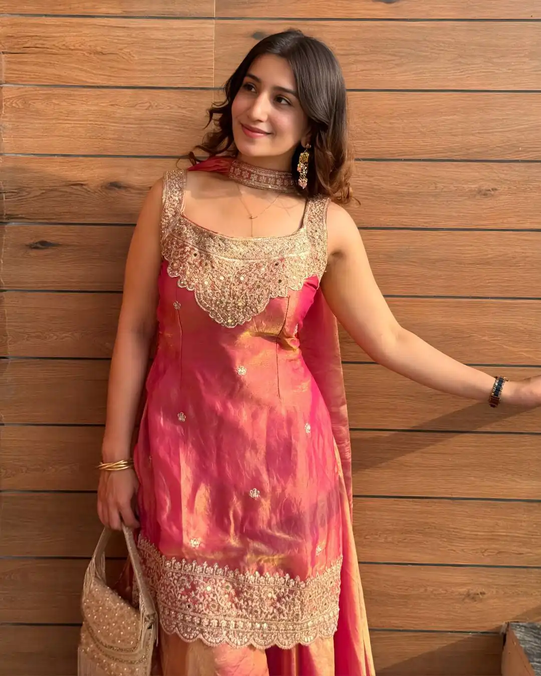 NF 1284 Rust Fandy Silk Salwar Suit with Embroidery Work. Wedding, Party, Festive, Events Now at just ₹1999. Delivery 4-6 Working Days. Shop now. | Casual Suits, Jump Suits, Creative suits, Designer Suits, Palazzo Suits, Party Wear Suits, Patiala Suits, Salwar suit, Straight Suits