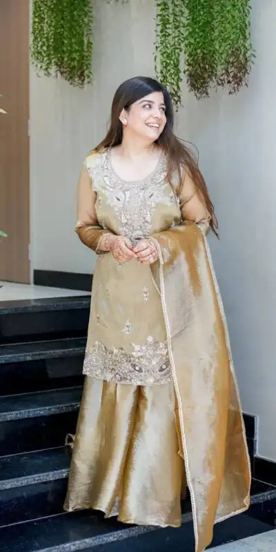 DC 114 Chiku Fandy Satin Salwar Suit with Embroidery Work & Lace Work. Exclusive Offer ₹1899. Delivery 4-6 Working Days. Shop now. | Casual Suits, Jump Suits, Creative suits, Designer Suits, Palazzo Suits, Party Wear Suits, Patiala Suits, Salwar suit, Straight Suits