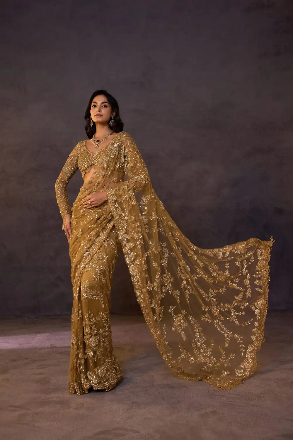 DF 3475 Golden Butterfly Net Saree Sequence with Work & Zari Work. Introductory Price ₹1799. Delivery 4-6 Working Days. Shop now. | Creative Sarees, Bollywood Sarees, Designer Sarees, Embroidered Sarees, Ethnic Saree, Modern Digital sarees, Party Wear Sarees, Sarees