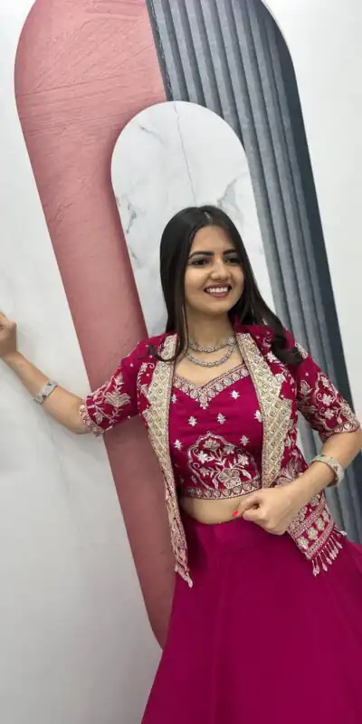 PC 566 Pink Color Chinon silk Lehenga Choli with Cut Work. Special Online Price ₹2649. Delivery 4-6 Working Days. Shop now. | Bollywood Lehenga, Creative Lehenga, Designer Lehenga, Embroidered Lehenga, Lehenga, Party Wear Lehenga