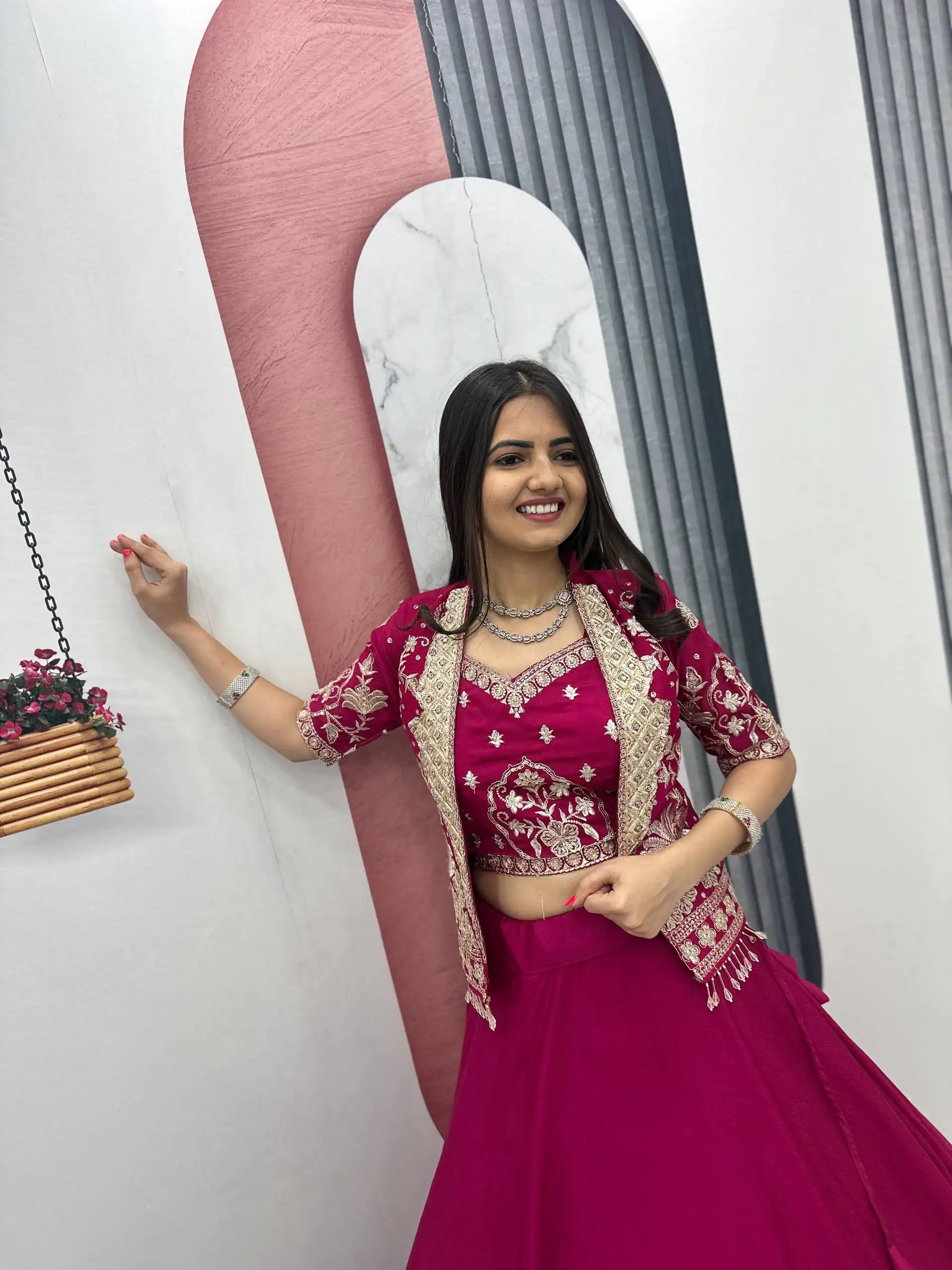 PC 566 Pink Color Chinon silk Lehenga Choli with Cut Work. Special Online Price ₹2649. Delivery 4-6 Working Days. Shop now. | Bollywood Lehenga, Creative Lehenga, Designer Lehenga, Embroidered Lehenga, Lehenga, Party Wear Lehenga