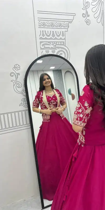 PC 566 Pink Color Chinon silk Lehenga Choli with Cut Work. Special Online Price ₹2649. Delivery 4-6 Working Days. Shop now. | Bollywood Lehenga, Creative Lehenga, Designer Lehenga, Embroidered Lehenga, Lehenga, Party Wear Lehenga