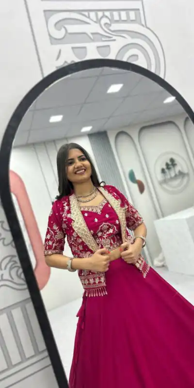 PC 566 Pink Color Chinon silk Lehenga Choli with Cut Work. Special Online Price ₹2649. Delivery 4-6 Working Days. Shop now. | Bollywood Lehenga, Creative Lehenga, Designer Lehenga, Embroidered Lehenga, Lehenga, Party Wear Lehenga