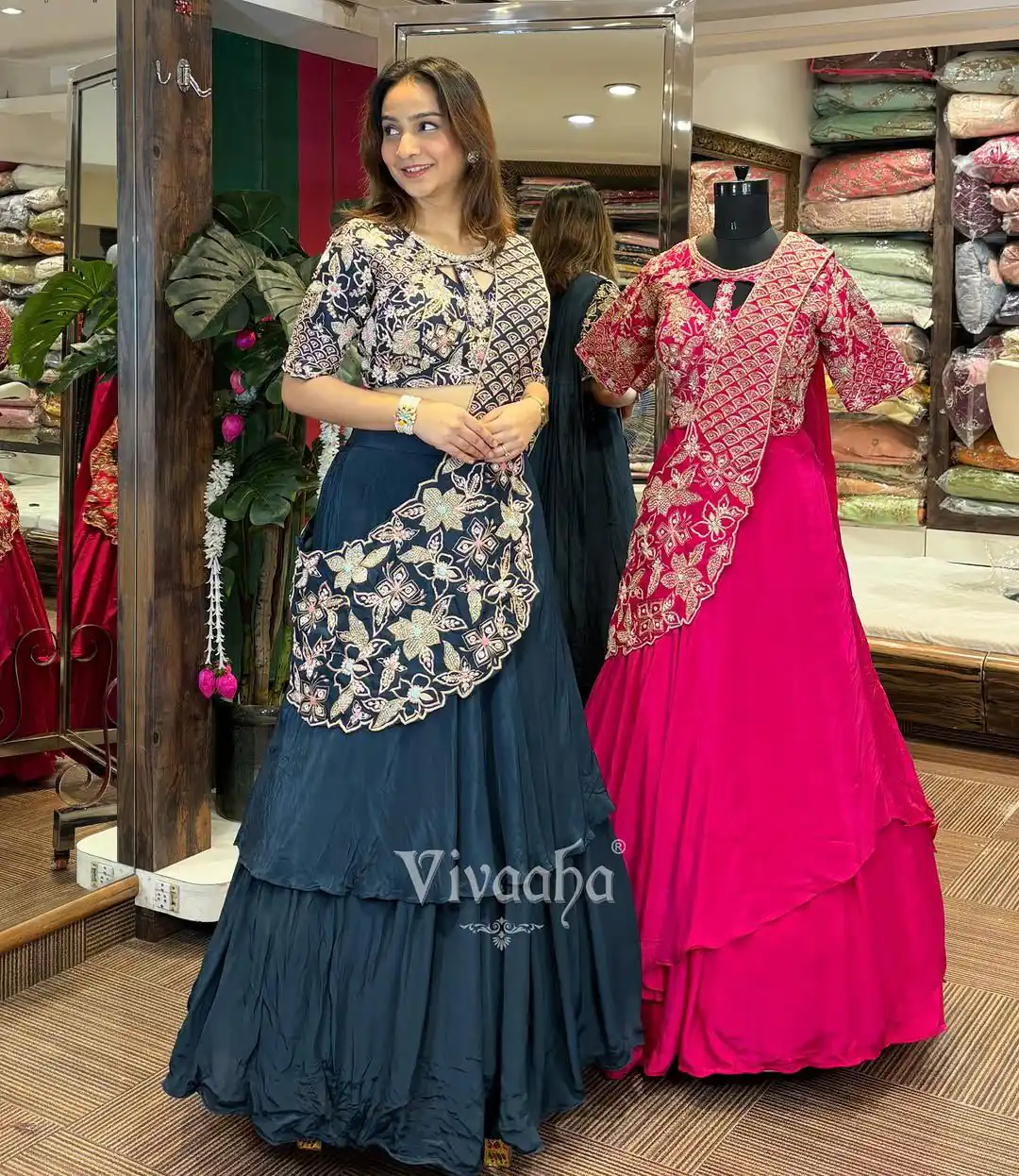BB 75 Nay Blue Color French Crape Saree with Embroidery Work. Wedding, Party, Festive, Online Best Price ₹2399. Delivery 4-6 Working Days. Shop now. | Creative Sarees, Bollywood Sarees, Designer Sarees, Embroidered Sarees, Ethnic Saree, Modern Digital sarees, Party Wear Sarees, Sarees