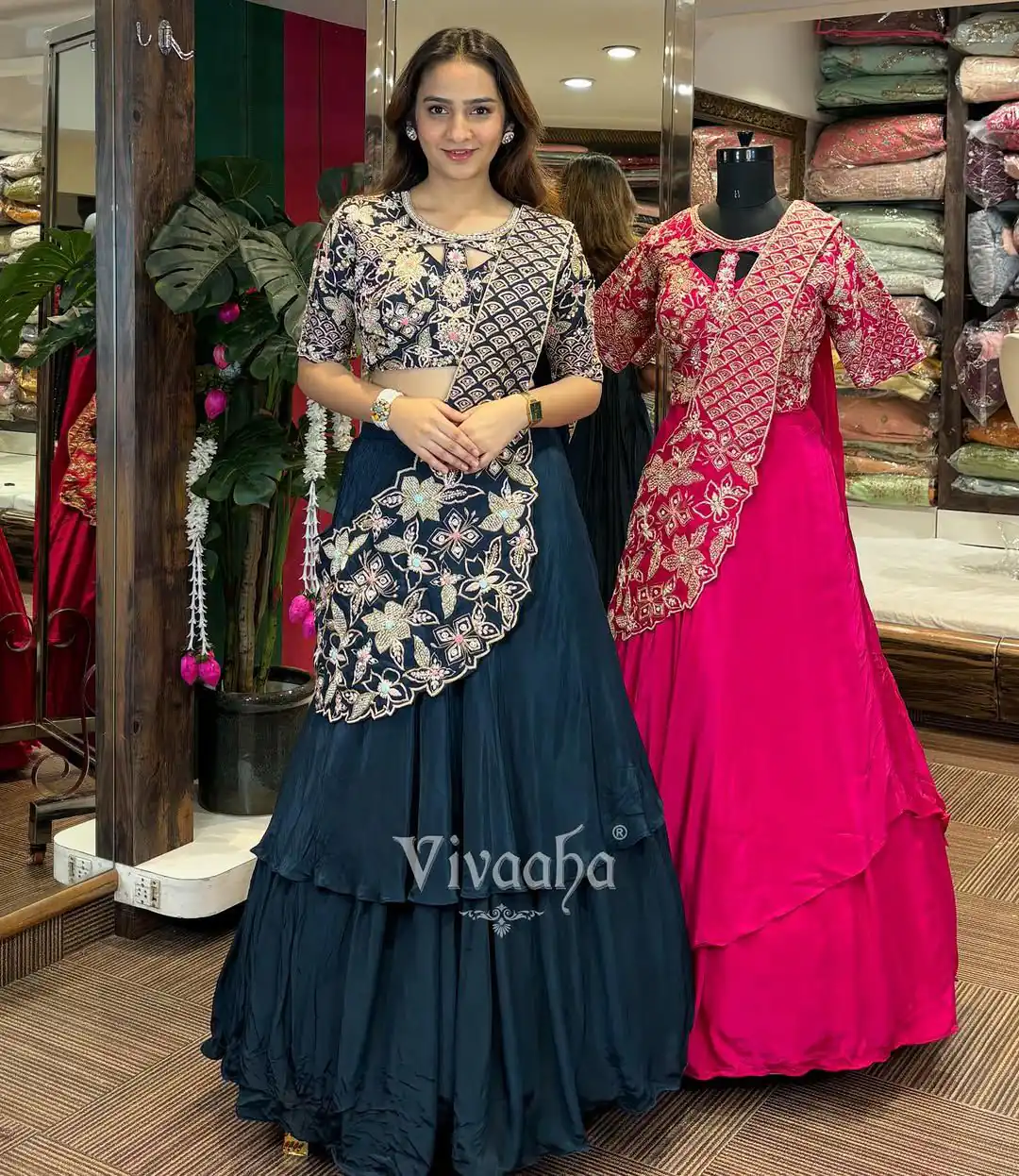 BB 75 Nay Blue Color French Crape Saree with Embroidery Work. Wedding, Party, Festive, Online Best Price ₹2399. Delivery 4-6 Working Days. Shop now. | Creative Sarees, Bollywood Sarees, Designer Sarees, Embroidered Sarees, Ethnic Saree, Modern Digital sarees, Party Wear Sarees, Sarees