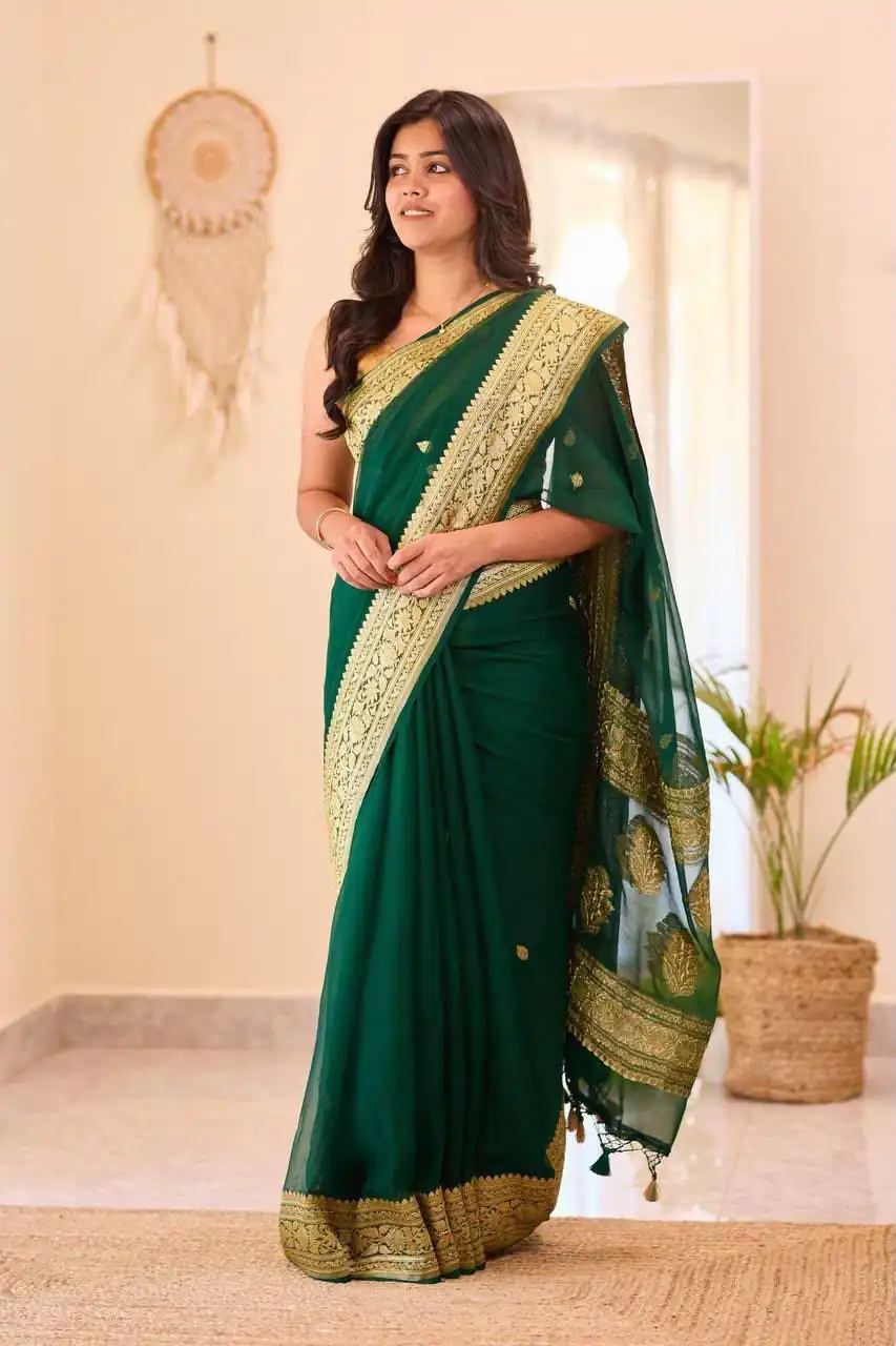 KPR 255 Green Soft Lilan Slab Saree Perfect for Wedding, Party, Lohri, Durga Puja, Pongal – . Get it for ₹1349. Delivery 4-6 Working Days. Shop now. | Creative Sarees, Bollywood Sarees, Designer Sarees, Embroidered Sarees, Ethnic Saree, Modern Digital sarees, Party Wear Sarees, Sarees