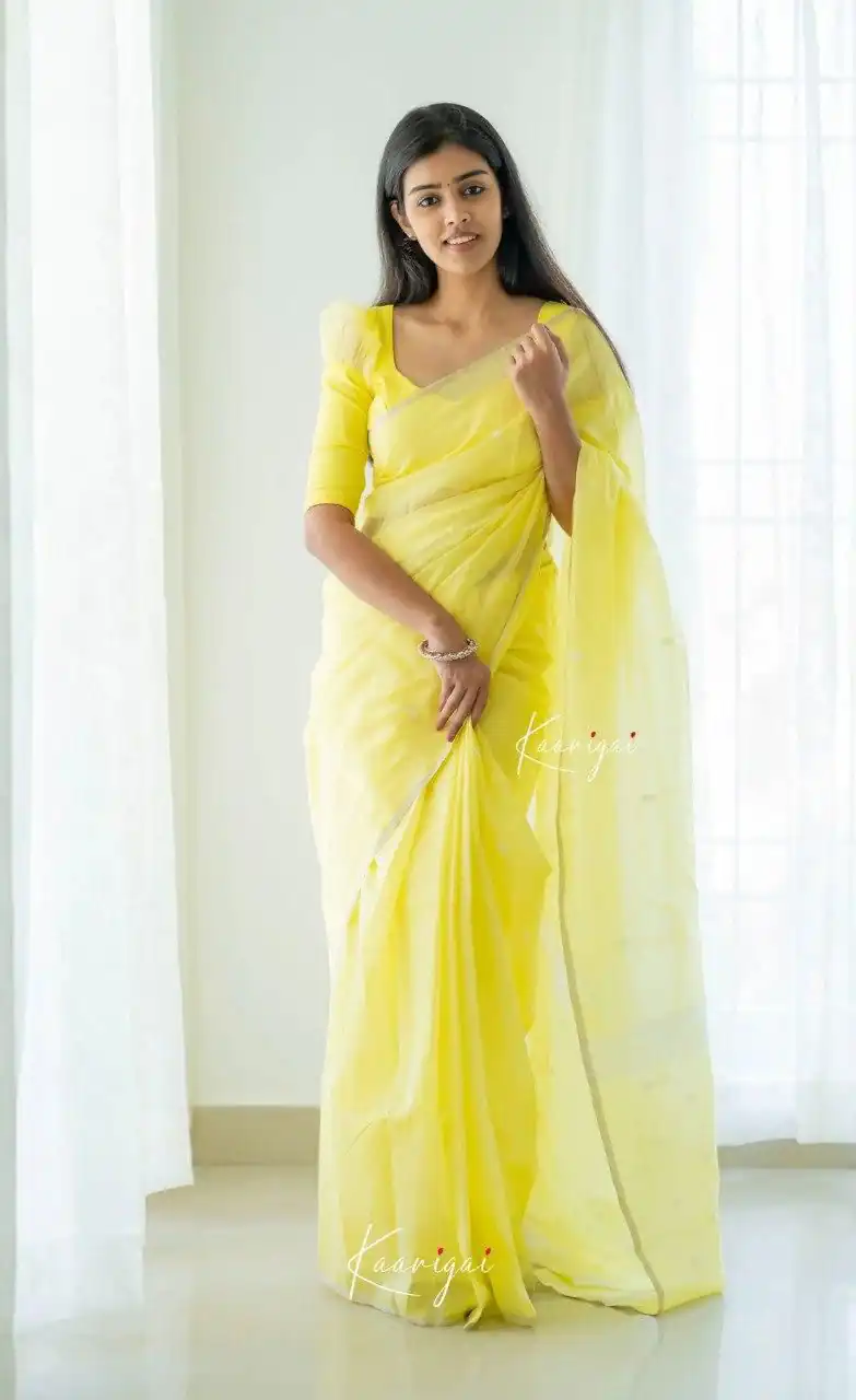 KP 6050 Lime Yellow Soft Lilan Slab Saree Perfect for Wedding, Party, Lohri, Durga Puja, Pongal – . Get it for ₹1299. Delivery 4-6 Working Days. Shop now. | Creative Sarees, Bollywood Sarees, Designer Sarees, Embroidered Sarees, Ethnic Saree, Modern Digital sarees, Party Wear Sarees, Sarees