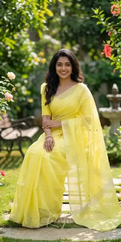 KP 6050 Lime Yellow Soft Lilan Slab Saree Perfect for Wedding, Party, Lohri, Durga Puja, Pongal – . Get it for ₹1299. Delivery 4-6 Working Days. Shop now. | Creative Sarees, Bollywood Sarees, Designer Sarees, Embroidered Sarees, Ethnic Saree, Modern Digital sarees, Party Wear Sarees, Sarees