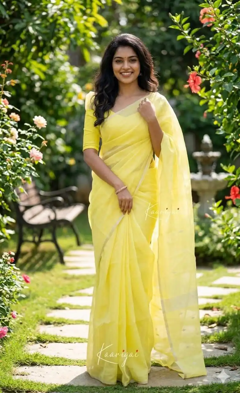 KP 6050 Lime Yellow Soft Lilan Slab Saree Perfect for Wedding, Party, Lohri, Durga Puja, Pongal – . Get it for ₹1299. Delivery 4-6 Working Days. Shop now. | Creative Sarees, Bollywood Sarees, Designer Sarees, Embroidered Sarees, Ethnic Saree, Modern Digital sarees, Party Wear Sarees, Sarees