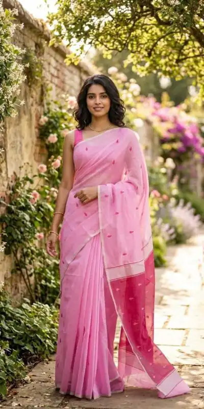 KP 6050 Pink Soft Lilan Slab Saree Perfect for Wedding, Party, Lohri, Durga Puja, Pongal – . Get it for ₹1299. Delivery 4-6 Working Days. Shop now. | Creative Sarees, Bollywood Sarees, Designer Sarees, Embroidered Sarees, Ethnic Saree, Modern Digital sarees, Party Wear Sarees, Sarees