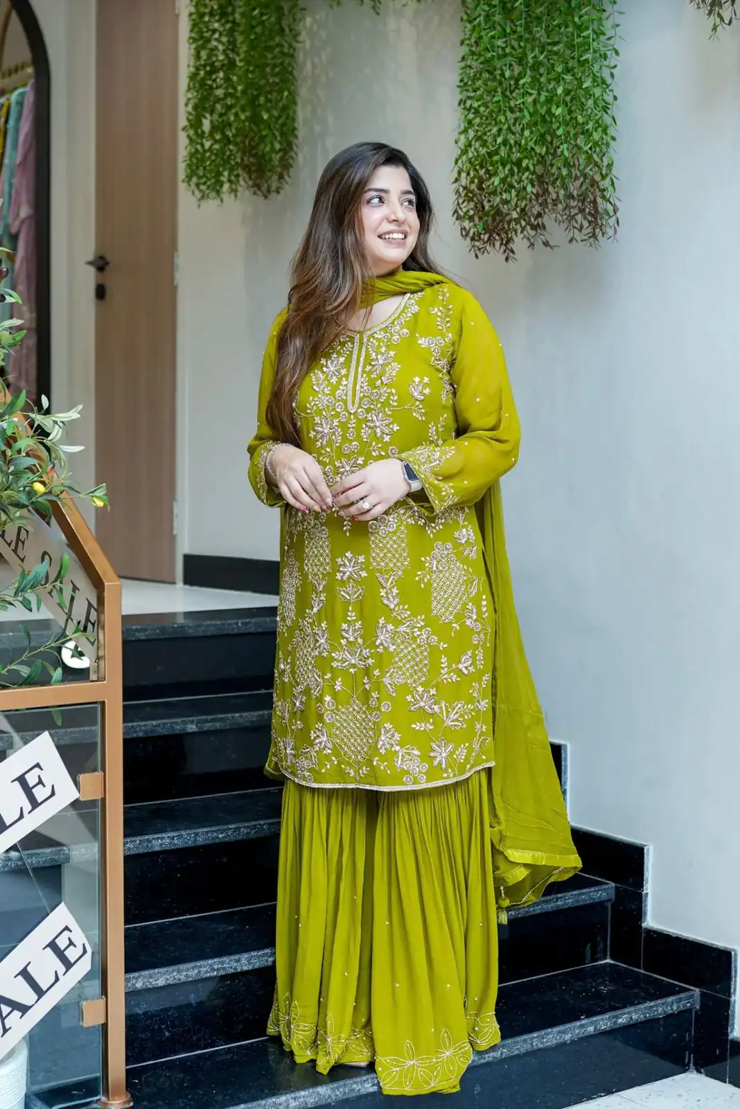 JF 027 Green in Faux Georgette Mirror Embroidery Work Salwar Suit . Best Price ₹1949. Delivery 4-6 Working Days. Shop now. | Casual Suits, Jump Suits, Creative suits, Designer Suits, Palazzo Suits, Party Wear Suits, Patiala Suits, Salwar suit, Straight Suits