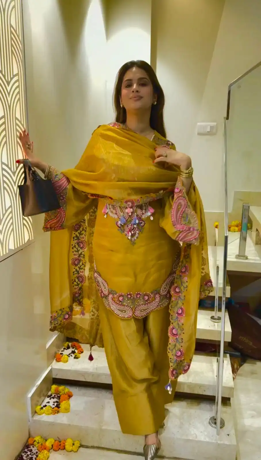 SRK 5348 Mustered Color Georgette Mirror Embroidery Work Salwar Suit . Best Price ₹2399. Delivery 4-6 Working Days. Shop now. | Casual Suits, Jump Suits, Creative suits, Designer Suits, Palazzo Suits, Party Wear Suits, Patiala Suits, Salwar suit, Straight Suits