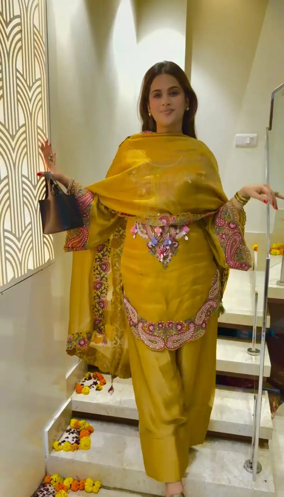 SRK 5348 Mustered Color Georgette Mirror Embroidery Work Salwar Suit . Best Price ₹2399. Delivery 4-6 Working Days. Shop now. | Casual Suits, Jump Suits, Creative suits, Designer Suits, Palazzo Suits, Party Wear Suits, Patiala Suits, Salwar suit, Straight Suits