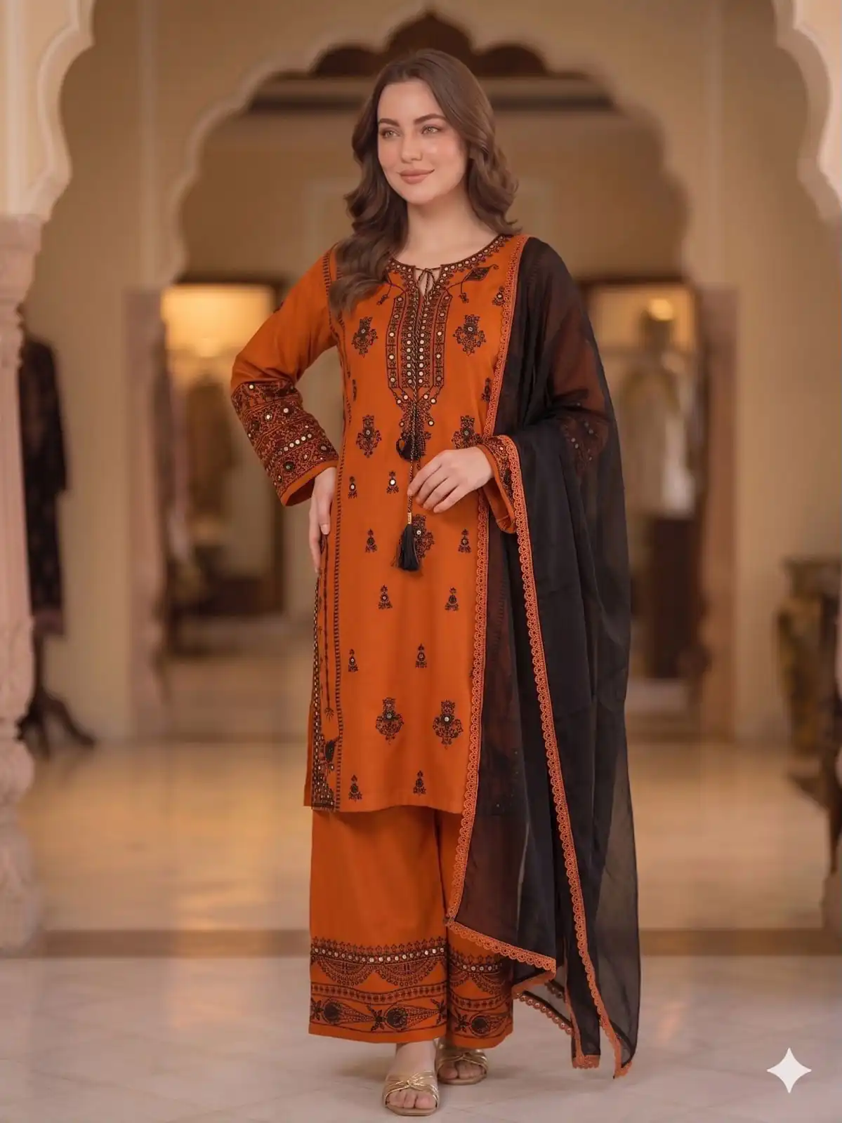 BE 465 Orange in Faux Georgette Mirror Embroidery Work Salwar Suit . Best Price ₹1999. Delivery 4-6 Working Days. Shop now. | Casual Suits, Jump Suits, Creative suits, Designer Suits, Palazzo Suits, Party Wear Suits, Patiala Suits, Salwar suit, Straight Suits