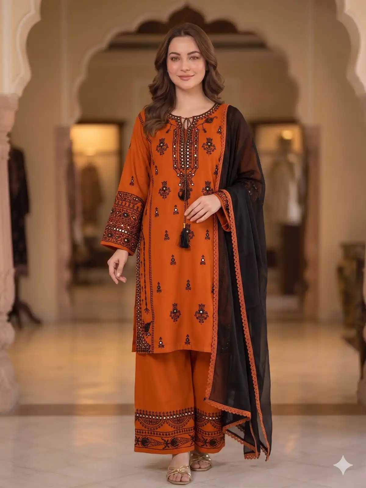 BE 465 Orange in Faux Georgette Mirror Embroidery Work Salwar Suit . Best Price ₹1999. Delivery 4-6 Working Days. Shop now. | Casual Suits, Jump Suits, Creative suits, Designer Suits, Palazzo Suits, Party Wear Suits, Patiala Suits, Salwar suit, Straight Suits