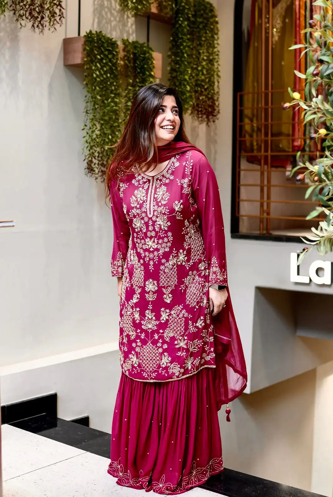 JF 027 Pink in Faux Georgette Mirror Embroidery Work Salwar Suit . Best Price ₹1949. Delivery 4-6 Working Days. Shop now. | Casual Suits, Jump Suits, Creative suits, Designer Suits, Palazzo Suits, Party Wear Suits, Patiala Suits, Salwar suit, Straight Suits