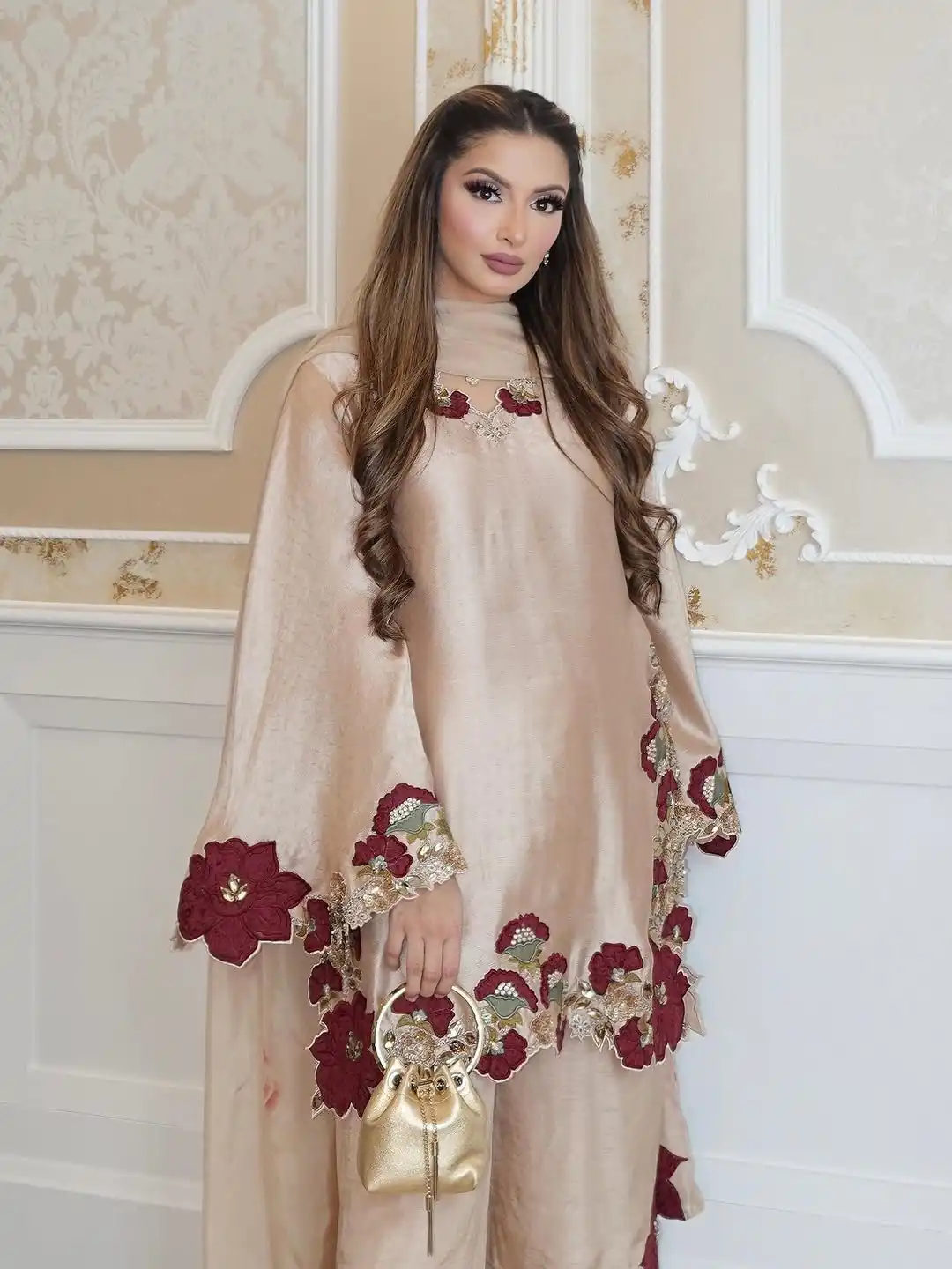 ZSR 3171 Light Pink Color Roman Silk Salwar Suit with Embroidery Work. Available at ₹2449 only. Delivery 4-6 Working Days. Shop now. | Casual Suits, Jump Suits, Creative suits, Designer Suits, Palazzo Suits, Party Wear Suits, Patiala Suits, Salwar suit, Straight Suits
