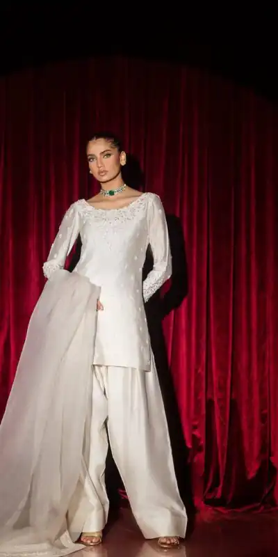 LG 2075 White Color Roman Silk Salwar Suit with Embroidery Work. Available at ₹2499 only. Delivery 4-6 Working Days. Shop now. | Casual Suits, Jump Suits, Creative suits, Designer Suits, Palazzo Suits, Party Wear Suits, Patiala Suits, Salwar suit, Straight Suits