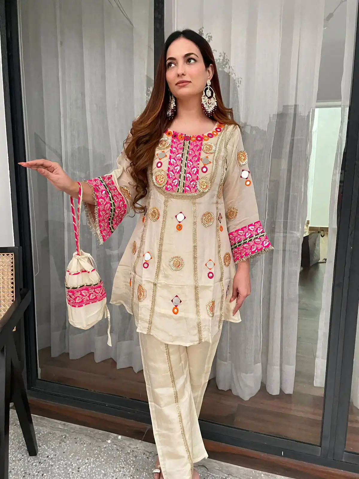 LG 2091 Cream in Cos Moss Mirror Work & Embroidery Work Salwar Suit . Festive Deal ₹2049. Delivery 4-6 Working Days. Shop now. | Casual Suits, Jump Suits, Creative suits, Designer Suits, Palazzo Suits, Party Wear Suits, Patiala Suits, Salwar suit, Straight Suits