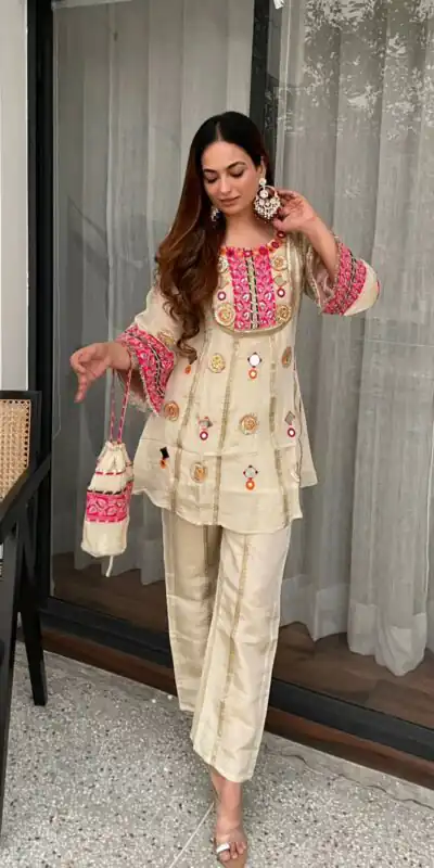LG 2091 Cream in Cos Moss Mirror Work & Embroidery Work Salwar Suit . Festive Deal ₹2049. Delivery 4-6 Working Days. Shop now. | Casual Suits, Jump Suits, Creative suits, Designer Suits, Palazzo Suits, Party Wear Suits, Patiala Suits, Salwar suit, Straight Suits