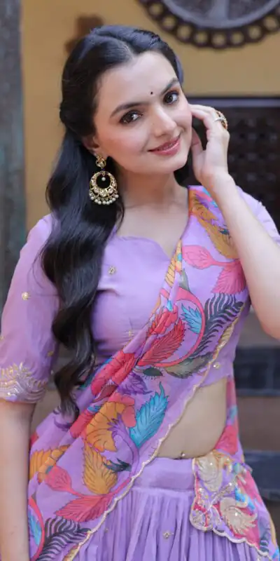KA 5069 Lavender Cosmos Silk Lehenga Choli with Zari & Embroidery Work. Introductory Price ₹2499. Delivery 4-6 Working Days. Shop now. | Bollywood Lehenga, Creative Lehenga, Designer Lehenga, Embroidered Lehenga, Lehenga, Party Wear Lehenga