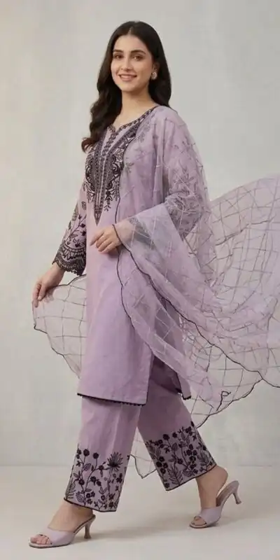 LG 2101 Purple Color Mal Cotton Embroidery Work Salwar Suit . Wedding, Party, Festive, Events, Get it for ₹2099. Delivery 4-6 Working Days. Shop now. | Casual Suits, Jump Suits, Creative suits, Designer Suits, Palazzo Suits, Party Wear Suits, Patiala Suits, Salwar suit, Straight Suits