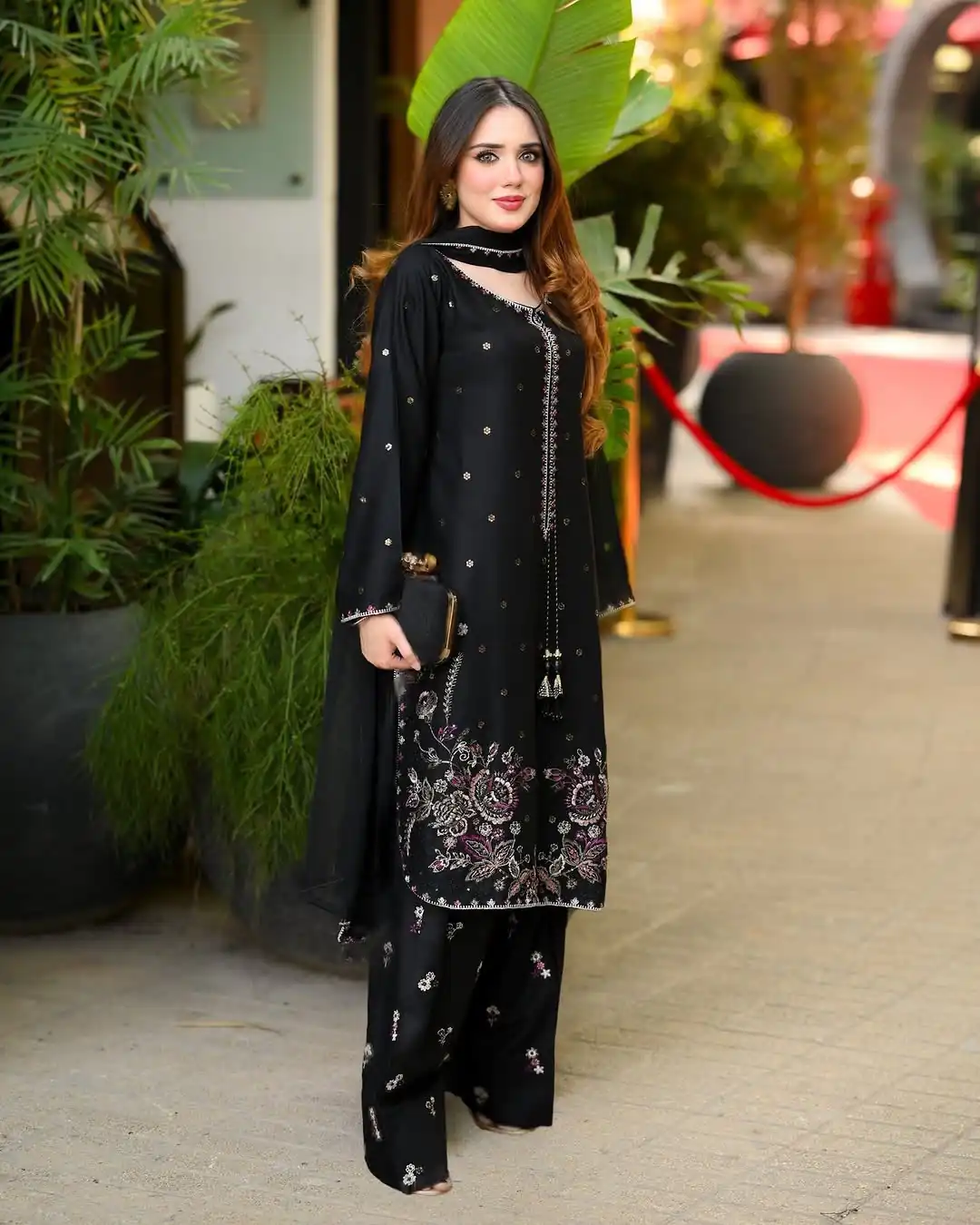 SSR 543 Black Satin Glass Salwar Suit with Embroidery Work & Thread Embroidery. Best Price ₹2149. Delivery 4-6 Working Days. Shop now. | Casual Suits, Jump Suits, Creative suits, Designer Suits, Palazzo Suits, Party Wear Suits, Patiala Suits, Salwar suit, Straight Suits