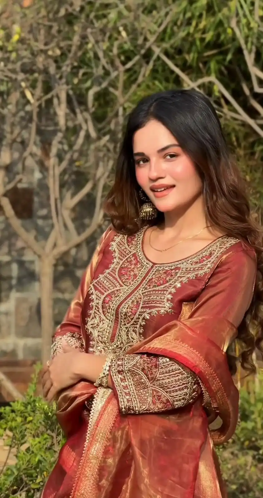 NF 1285 Rust Fandy Silk Salwar Suit with Lace Work & Embroidery Work. Introductory Price ₹2149. Delivery 4-6 Working Days. Shop now. | Casual Suits, Jump Suits, Creative suits, Designer Suits, Palazzo Suits, Party Wear Suits, Patiala Suits, Salwar suit, Straight Suits