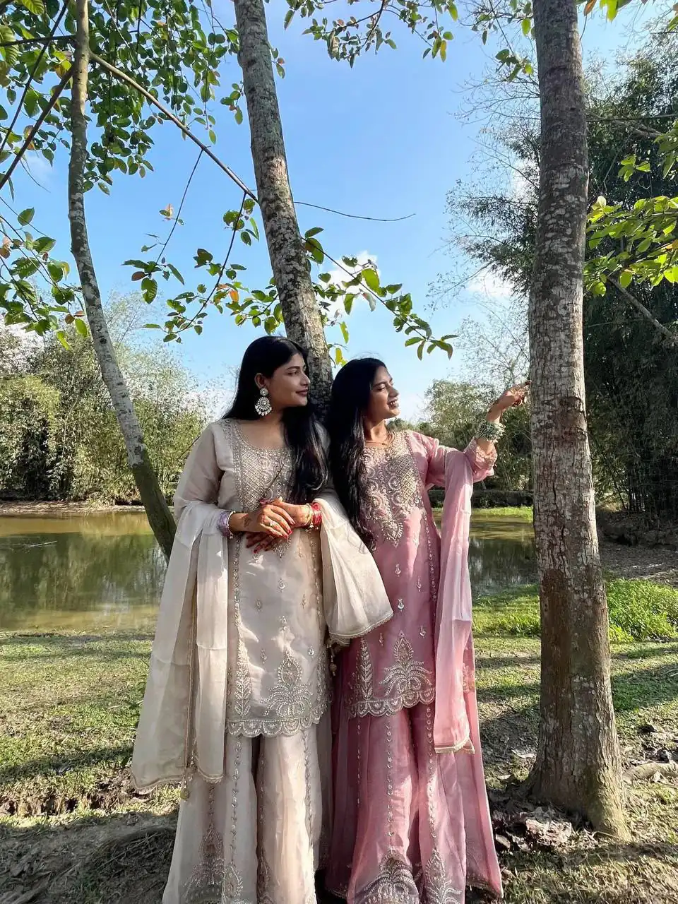 ZB 5066 Cream Zimmy Cho Salwar Suit Perfect for Wedding, Party, Baisakhi, Ganesh Chaturthi, Family – . Special Price ₹2149. Delivery 4-6 Working Days | Casual Suits, Jump Suits, Creative suits, Designer Suits, Palazzo Suits, Party Wear Suits, Patiala Suits, Salwar suit, Straight Suits