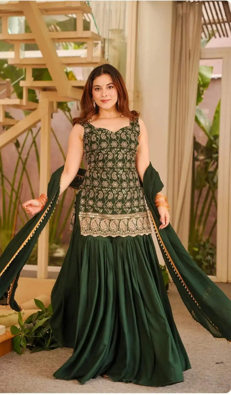 MD 3093 Green Blooming Faux Georgette Salwar Suit Perfect for Wedding, Party, Makar Sankranti, Baby Shower, Traditional Day – . Special Price ₹2149. Deliv | Casual Suits, Jump Suits, Creative suits, Designer Suits, Palazzo Suits, Party Wear Suits, Patiala Suits, Salwar suit, Straight Suits