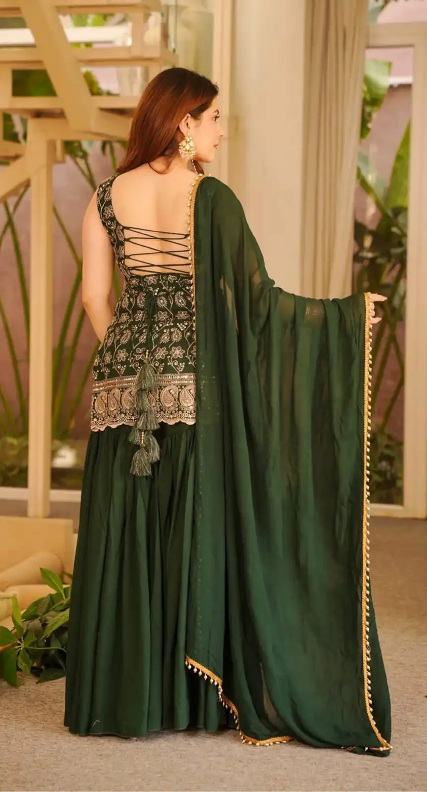 MD 3093 Green Blooming Faux Georgette Salwar Suit Perfect for Wedding, Party, Makar Sankranti, Baby Shower, Traditional Day – . Special Price ₹2149. Deliv | Casual Suits, Jump Suits, Creative suits, Designer Suits, Palazzo Suits, Party Wear Suits, Patiala Suits, Salwar suit, Straight Suits