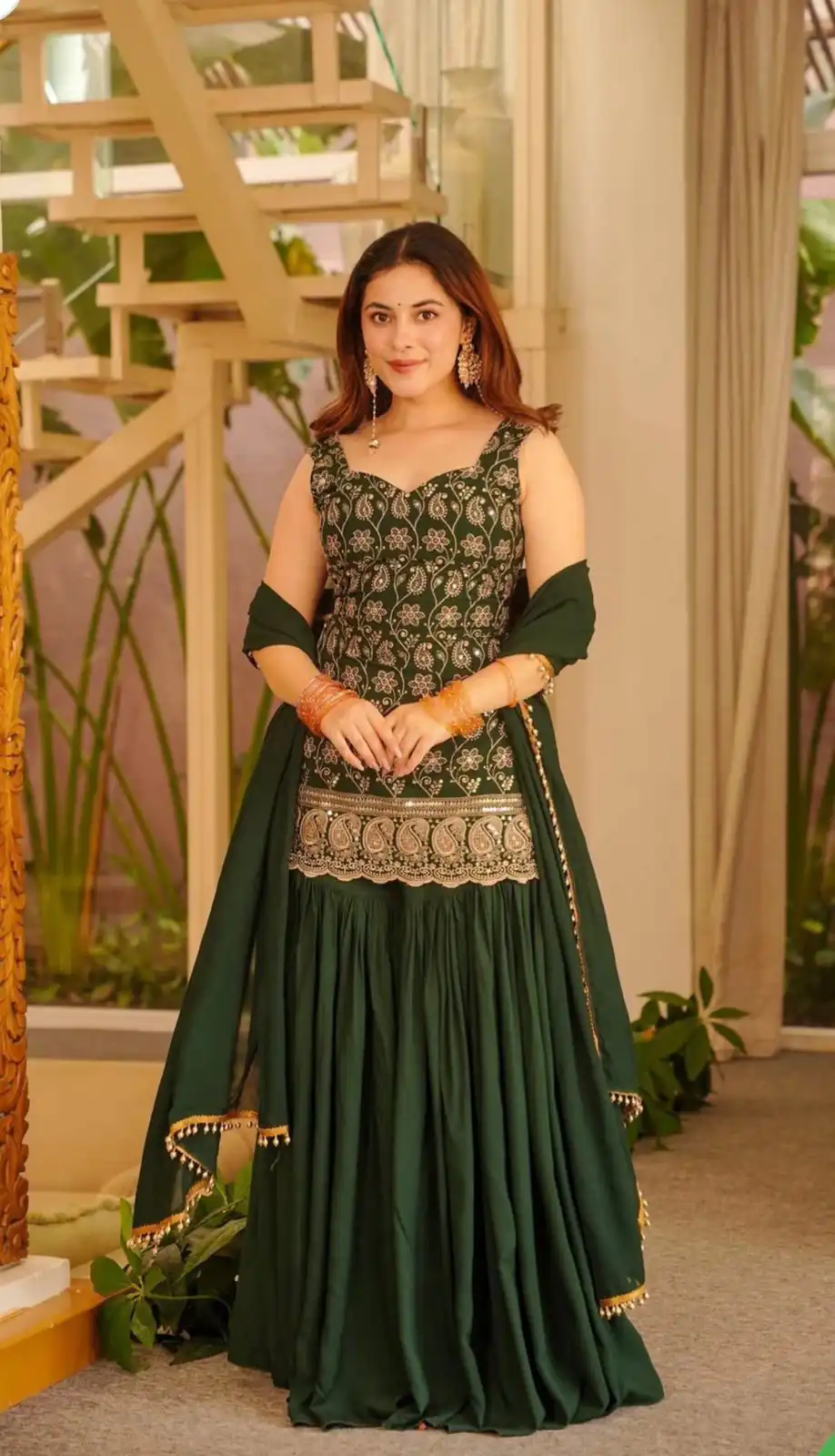 MD 3093 Green Blooming Faux Georgette Salwar Suit Perfect for Wedding, Party, Makar Sankranti, Baby Shower, Traditional Day – . Special Price ₹2149. Deliv | Casual Suits, Jump Suits, Creative suits, Designer Suits, Palazzo Suits, Party Wear Suits, Patiala Suits, Salwar suit, Straight Suits