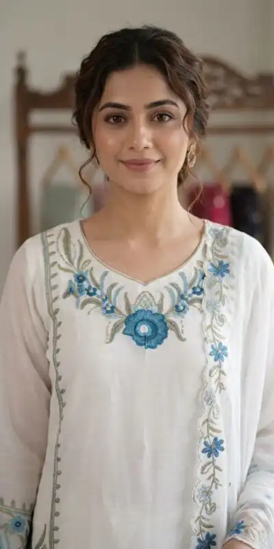 LG 2105 Blue Fox Georgette Salwar Suit With Embroidery Work. Affordable Price ₹2049. Delivery 4-6 Working Days. Shop now. | Casual Suits, Jump Suits, Creative suits, Designer Suits, Palazzo Suits, Party Wear Suits, Patiala Suits, Salwar suit, Straight Suits