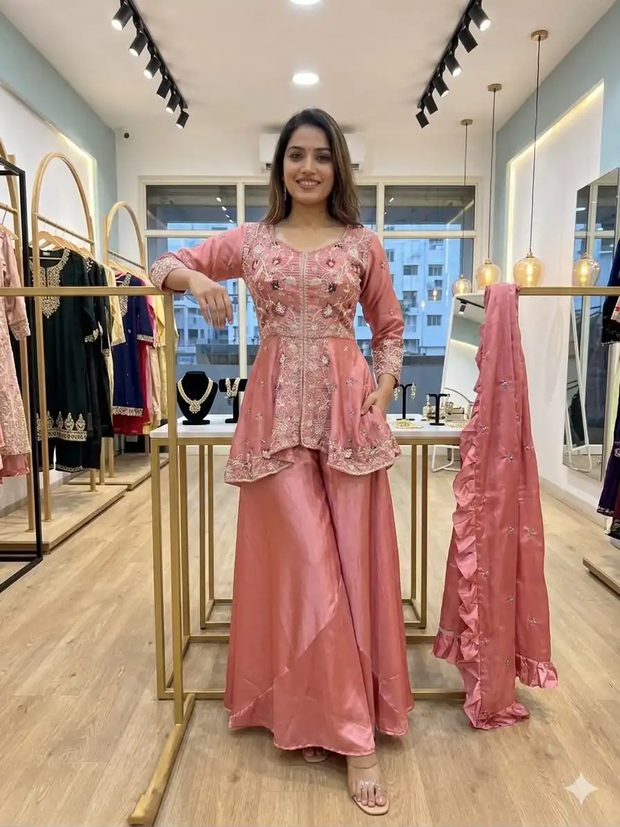 LG 2051 Peach in Rangoli Silk Embroidery Work Salwar Suit . Introductory Price ₹2549. Delivery 4-6 Working Days. Shop now. | Casual Suits, Jump Suits, Creative suits, Designer Suits, Palazzo Suits, Party Wear Suits, Patiala Suits, Salwar suit, Straight Suits