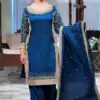ZB 5056 Blue in Color Natural Crepe Embroidery Work Salwar Suit . Wedding, Party, Festive, Events, Get it for ₹2199. Delivery 4-6 Working Days. Shop now. | Casual Suits, Jump Suits, Creative suits, Designer Suits, Palazzo Suits, Party Wear Suits, Patiala Suits, Salwar suit, Straight Suits