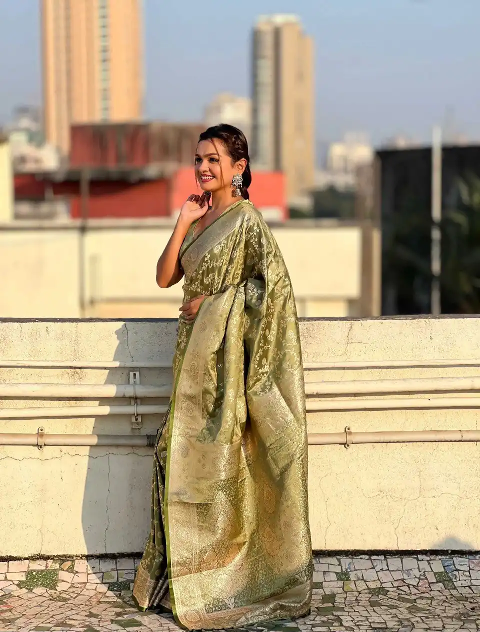 KPR 290 Green in Soft Lichi Silk Jacquard Work Designer Work Saree . Exclusive Offer ₹1349. Delivery 4-6 Working Days. Shop now. | Creative Sarees, Bollywood Sarees, Designer Sarees, Embroidered Sarees, Ethnic Saree, Modern Digital sarees, Party Wear Sarees, Sarees