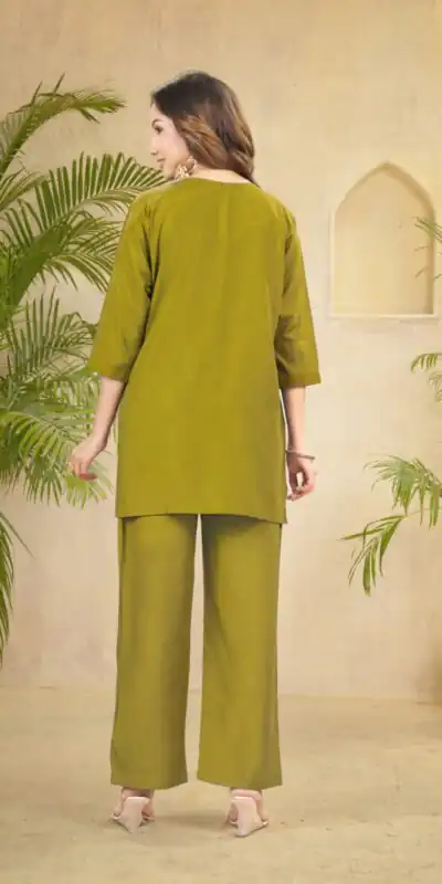 DIVA 158 Lime Green Viscose Rayon Kurti with Embroidery Work & Mirror Work. Wedding, Party, Festive Grab it for ₹1749. Delivery 4-6 Working Days. Shop now. | Bollywood Kurti, Creative Kurtis, Designer Kurti, Kurti, Party Wear Kurti, Selfie Kurti