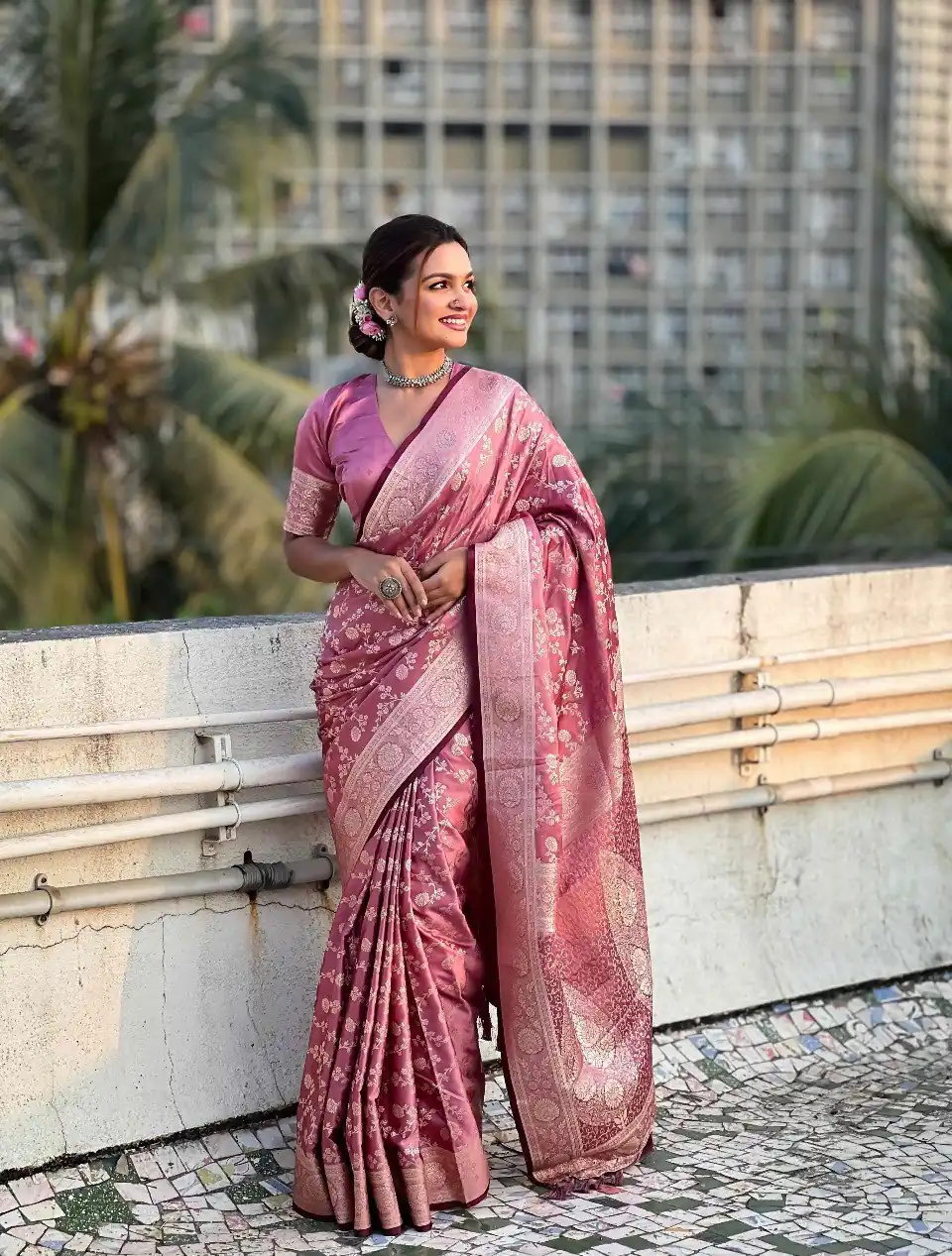 KPR 290 Peach in Soft Lichi Silk Jacquard Work Designer Work Saree . Exclusive Offer ₹1349. Delivery 4-6 Working Days. Shop now. | Creative Sarees, Bollywood Sarees, Designer Sarees, Embroidered Sarees, Ethnic Saree, Modern Digital sarees, Party Wear Sarees, Sarees