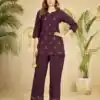 DIVA 158 Wine Viscose Rayon Kurti with Embroidery Work & Mirror Work. Wedding, Party, Festive Grab it for ₹1749. Delivery 4-6 Working Days. Shop now. | Bollywood Kurti, Creative Kurtis, Designer Kurti, Kurti, Party Wear Kurti, Selfie Kurti