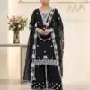 LG 2119 Black in Georgette Work Embroidery Work & Sequins Work Salwar Suit . Grab it for ₹1999. Delivery 4-6 Working Days. Shop now. | Casual Suits, Jump Suits, Creative suits, Designer Suits, Palazzo Suits, Party Wear Suits, Patiala Suits, Salwar suit, Straight Suits