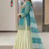 ZC 8008 Blue in Fandy Silk Sequins Work & Embroidery Work Lehenga Choli . Introductory Price ₹2499. Delivery 4-6 Working Days. Shop now. | Bollywood Lehenga, Creative Lehenga, Designer Lehenga, Embroidered Lehenga, Lehenga, Party Wear Lehenga