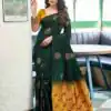 KPR 217 Green Soft Lichi Silk Jacquard Work Saree with Designer Work Wedding, Party, Festive, Events, Deal ₹1299. Delivery 4-6 Working Days. Shop now. | Creative Sarees, Bollywood Sarees, Designer Sarees, Embroidered Sarees, Ethnic Saree, Modern Digital sarees, Party Wear Sarees, Sarees