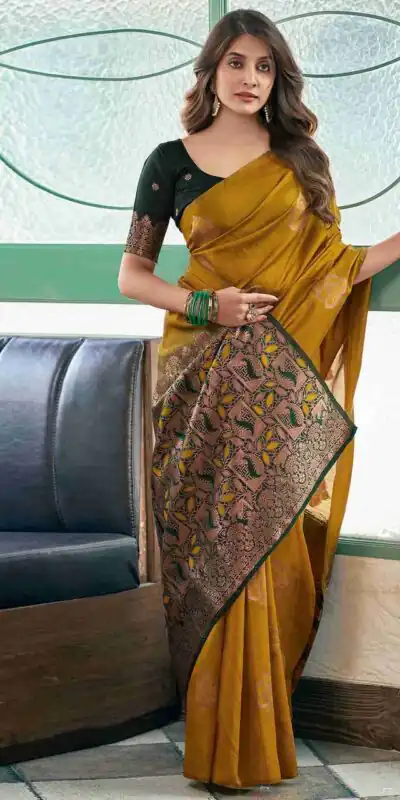 KPR 217 Mastered Soft Lichi Silk Jacquard Work Saree with Designer Work Wedding, Party, Festive, Events, Deal ₹1299. Delivery 4-6 Working Days. Shop now. | Creative Sarees, Bollywood Sarees, Designer Sarees, Embroidered Sarees, Ethnic Saree, Modern Digital sarees, Party Wear Sarees, Sarees