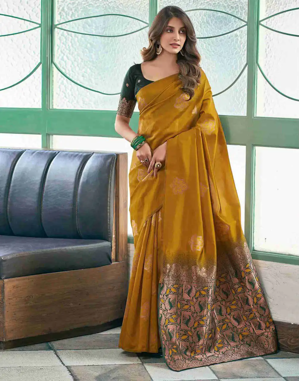 KPR 217 Mastered Soft Lichi Silk Jacquard Work Saree with Designer Work Wedding, Party, Festive, Events, Deal ₹1299. Delivery 4-6 Working Days. Shop now. | Creative Sarees, Bollywood Sarees, Designer Sarees, Embroidered Sarees, Ethnic Saree, Modern Digital sarees, Party Wear Sarees, Sarees