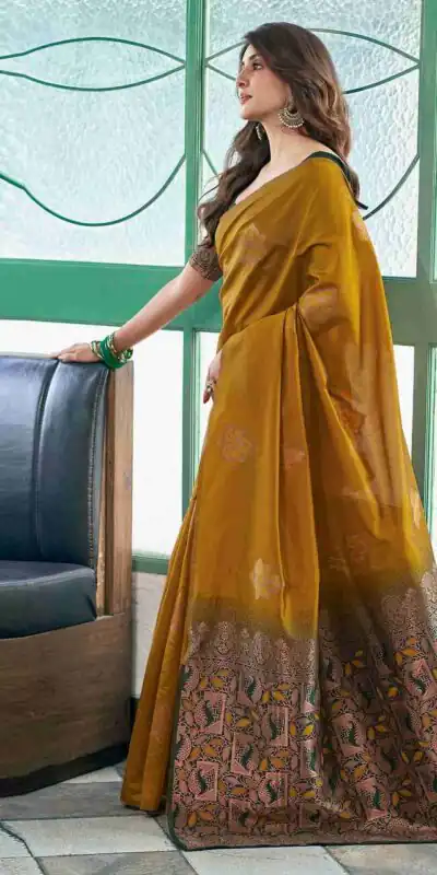 KPR 217 Mastered Soft Lichi Silk Jacquard Work Saree with Designer Work Wedding, Party, Festive, Events, Deal ₹1299. Delivery 4-6 Working Days. Shop now. | Creative Sarees, Bollywood Sarees, Designer Sarees, Embroidered Sarees, Ethnic Saree, Modern Digital sarees, Party Wear Sarees, Sarees