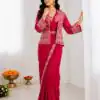 BB 64 Blue Pink Silk Saree with Embroidery Work & Sequins Work. Affordable Price ₹2499. Delivery 4-6 Working Days. Shop now. | Creative Sarees, Bollywood Sarees, Designer Sarees, Embroidered Sarees, Ethnic Saree, Modern Digital sarees, Party Wear Sarees, Sarees