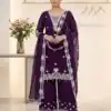 LG 2119 Wine in Georgette Work Embroidery Work & Sequins Work Salwar Suit . Grab it for ₹1999. Delivery 4-6 Working Days. Shop now. | Casual Suits, Jump Suits, Creative suits, Designer Suits, Palazzo Suits, Party Wear Suits, Patiala Suits, Salwar suit, Straight Suits
