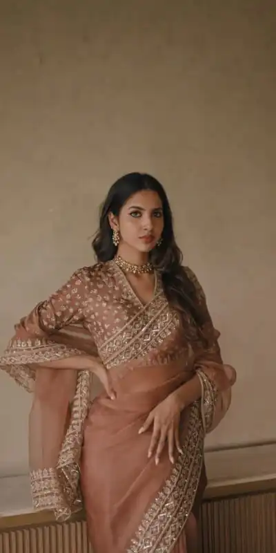 KD 632 Light Brown Soft Tebby Silk Saree. Perfect for Wedding, Party, Onam, Family Gatherings, Mehendi – Festive Deal ₹2099. Delivery 4-6 Working Days | Creative Sarees, Bollywood Sarees, Designer Sarees, Embroidered Sarees, Ethnic Saree, Modern Digital sarees, Party Wear Sarees, Sarees