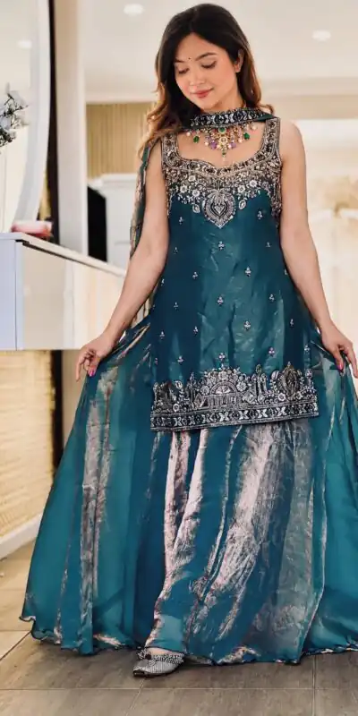 MF 489 Blue in Pure Frendy Silk Zari Work & Embroidery Work Salwar Suit . Special Price ₹2099. Delivery 4-6 Working Days. Shop now. | Casual Suits, Jump Suits, Creative suits, Designer Suits, Palazzo Suits, Party Wear Suits, Patiala Suits, Salwar suit, Straight Suits